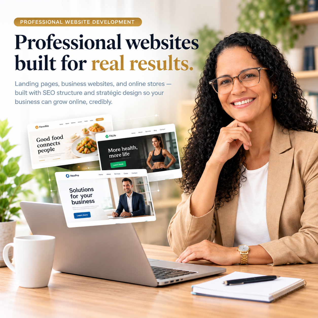 Desenvolvimento de sites profissionais em WordPress